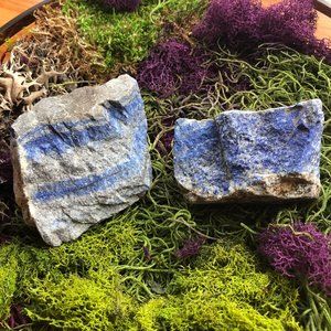 High Quality Raw Lapis Lazuli chunk, blue crystal for energy healing chakras
